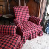 Paire de fauteuil Napoléon III