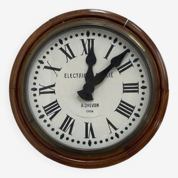 Ancienne horloge de gare des années 1930 Brillié Frères