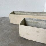 Pair of Modernist Eternity Planters by Willy Guhl