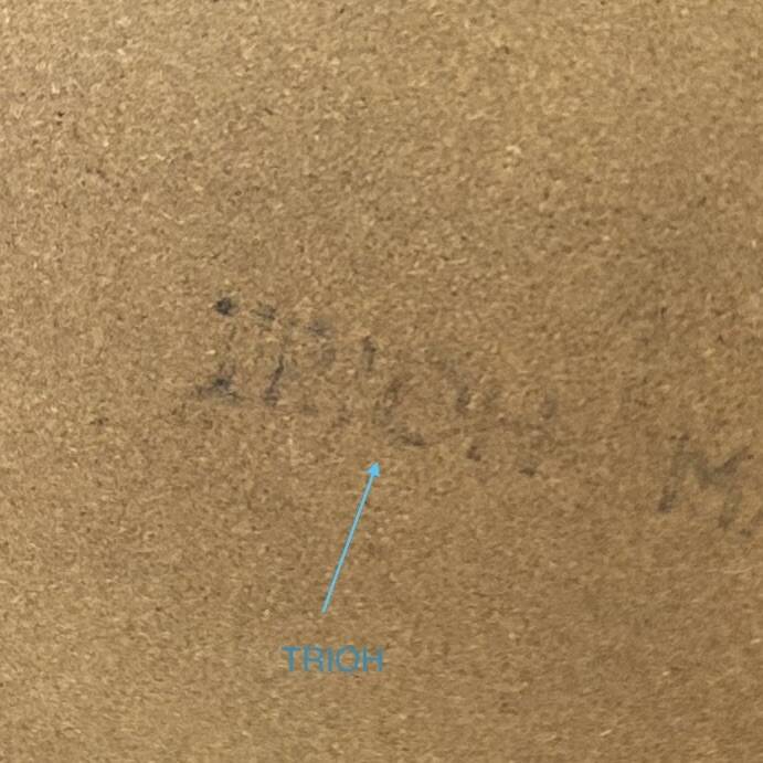 Brutalist coffee table by ox art for trioh, 1970s | danish, handmade