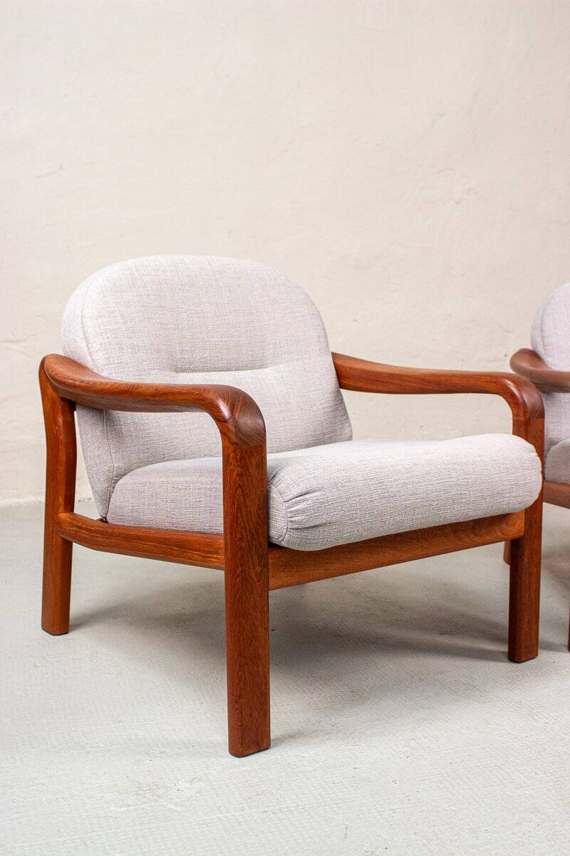 Fauteuil Vintage en Teck de Komfort, Danemark, 1980s