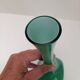 Swedish vase in green opaline