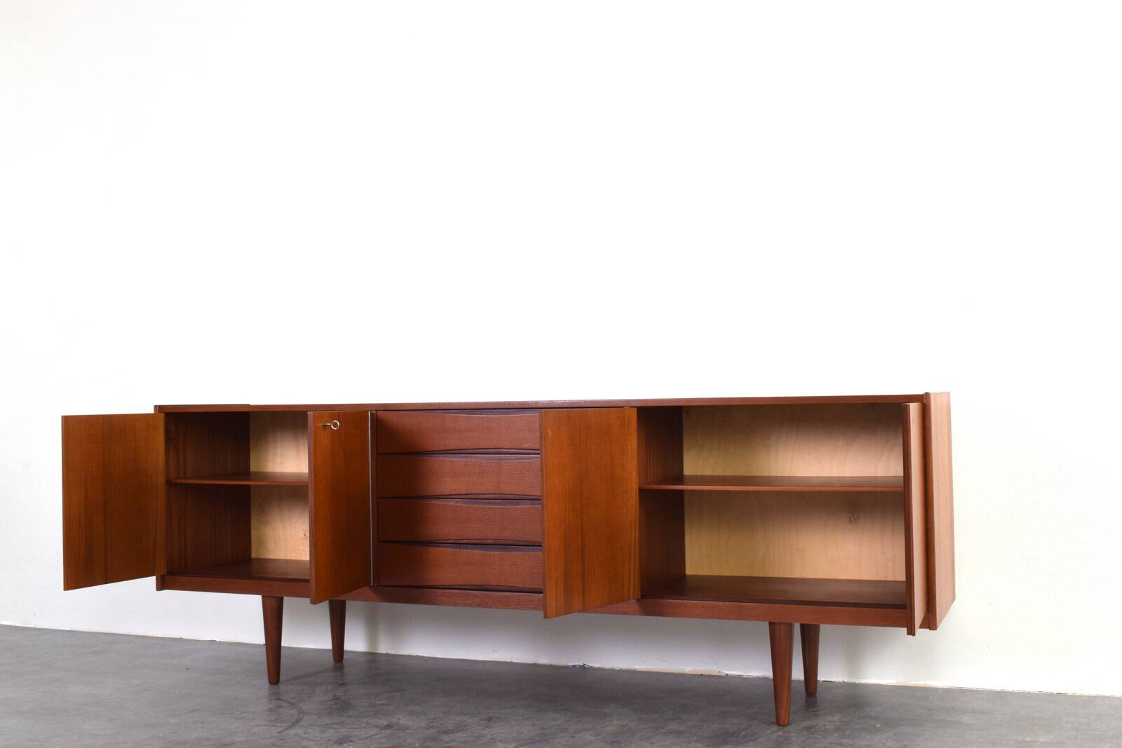 Mid-Century Teak Sideboard from Skeie & Co. Norheimsund, 1960s.