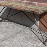 Folding workshop table