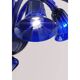 Contemporary Pop Blue-Ocean Glass Chandelier