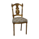 Golden wooden chair