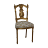 Golden wooden chair