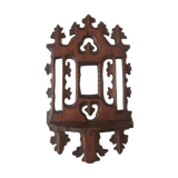 Shelf to hang in carved wood, early 20th century