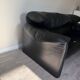 Maralunga leather canapés by Vico Magistretti for Cassina