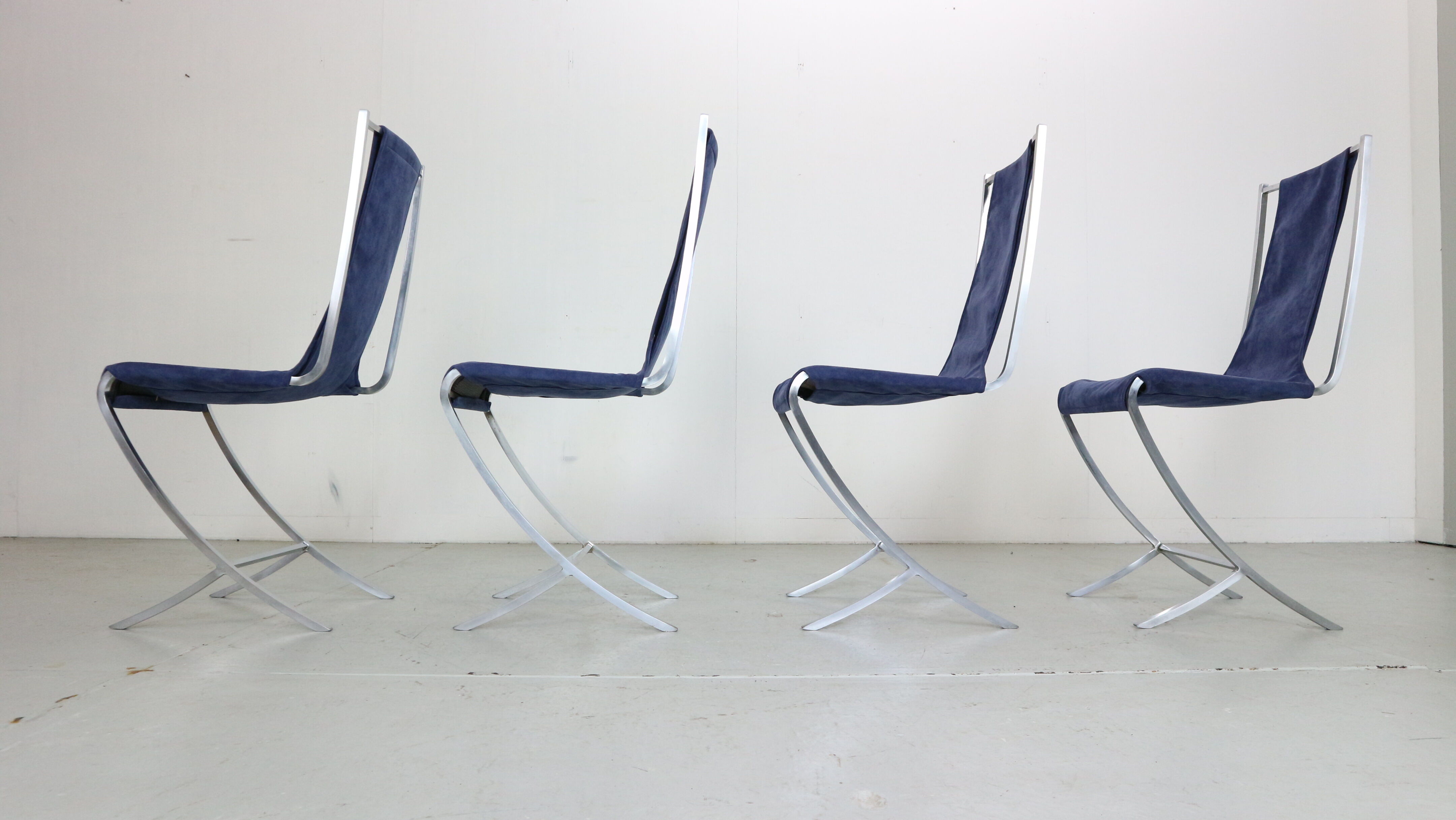 Set Of 4 dinning chairs by Pierre Cardin for Maison Jansen 1970