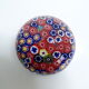 XXL paper press Murano Millefiori diameter 10 cm
