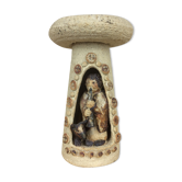 Ceramic candle holder 50 shepherd character and his dog
