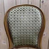 Suite de 4 chaises style Louis XVI "Fer à cheval"