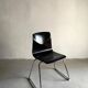 7 Pagholtz tubular steel stackable dining chairs | West Germany | 1960s