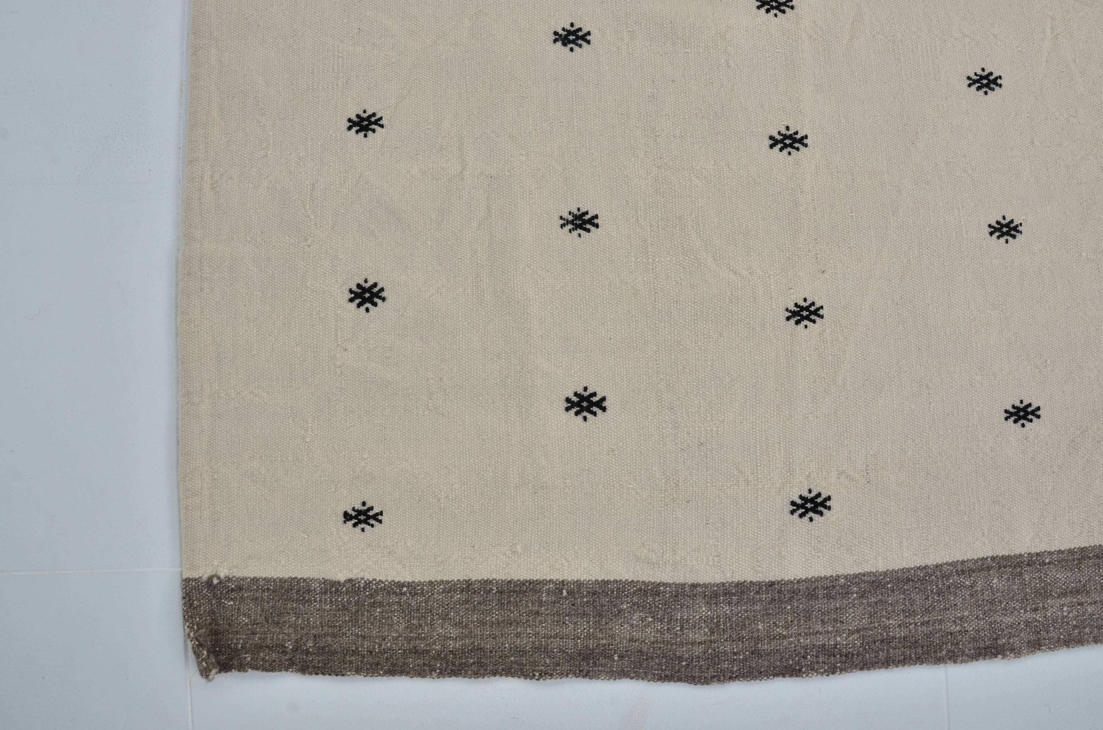 Turkish Handwoven Neutral Rug sku 3054