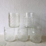 5 verres a whisky vintage
