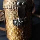 Spa wicker basket with its glass Good Waters