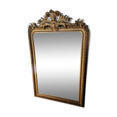 Miroir feuille d'or - 170x112cm