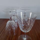 Set of wine glasses