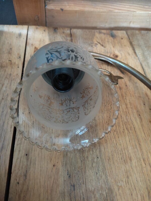 Wall lamp base metal brass