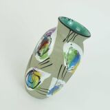West german mid century VASE bay-keramik decor 'delhi' model 604-14 early 1960s