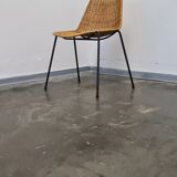 Wicker chair 1950