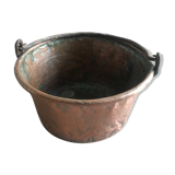Chaudron ancien en cuivre