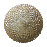 Amber glass ceiling light