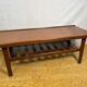 Mid-century retro vintage teak coffee table by myer (1960s) – stylish & fun