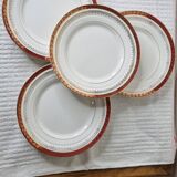 Ceranord porcelain dinner plates