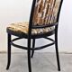 Set of 4 curved wood dining chairs by Josef Hoffmann for Mundus.