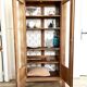 Art Deco glass cabinet