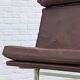 Unique piece - Danish chrome and leather armchair attributed to Poul Nørreklit