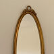 Miroir ovale Empire 100x35cm
