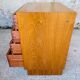 Commode en teck scandinave à 4 tiroirs par Kempkes années 60