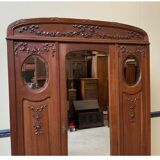 Antique Art Nouveau wardrobe