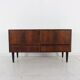 Rosewood office cabinet with 2 large heavy drawers