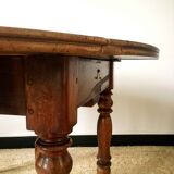 Table à volets ancienne en bois massif