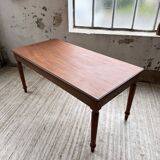 Turned leg cherry table 160cm