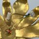 Wall sconce in brass