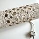 Danish chamotte wall sconce, 1960s