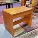 Vintage pine desk by Roland Haeusler for Maison Regain
