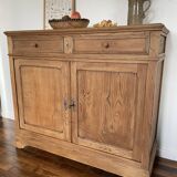 Rustic Buffet Raw Wood