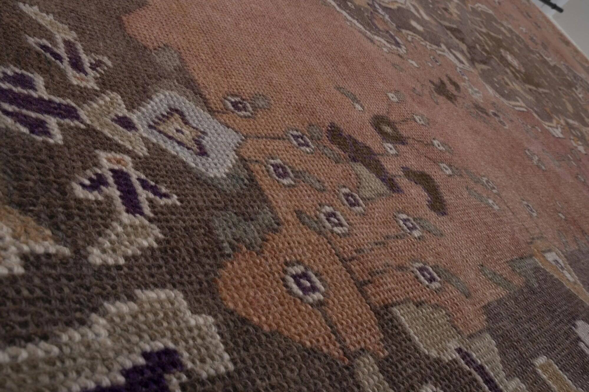 Tapis turc vintage fait main