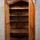 Louis XV style mahogany shell cabinet circa 1850