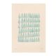 Collection of 7 paintings on paper in cool tones signed Eawy.