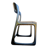 Lot de quatre chaises Baumann Bémole "traineau"