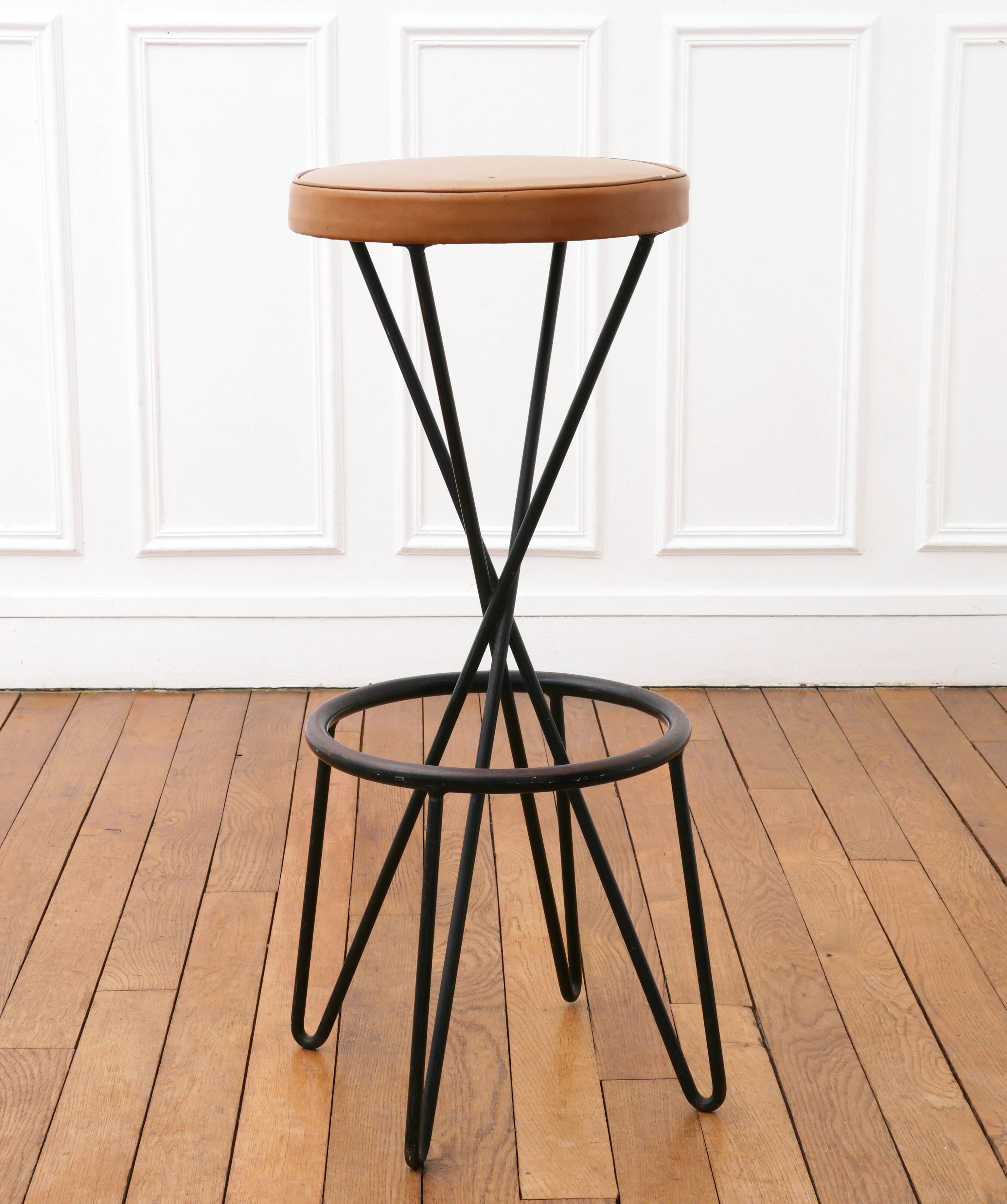 Thonet high stool, model CM127