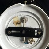 Italian smoked glass ceiling light Space Age