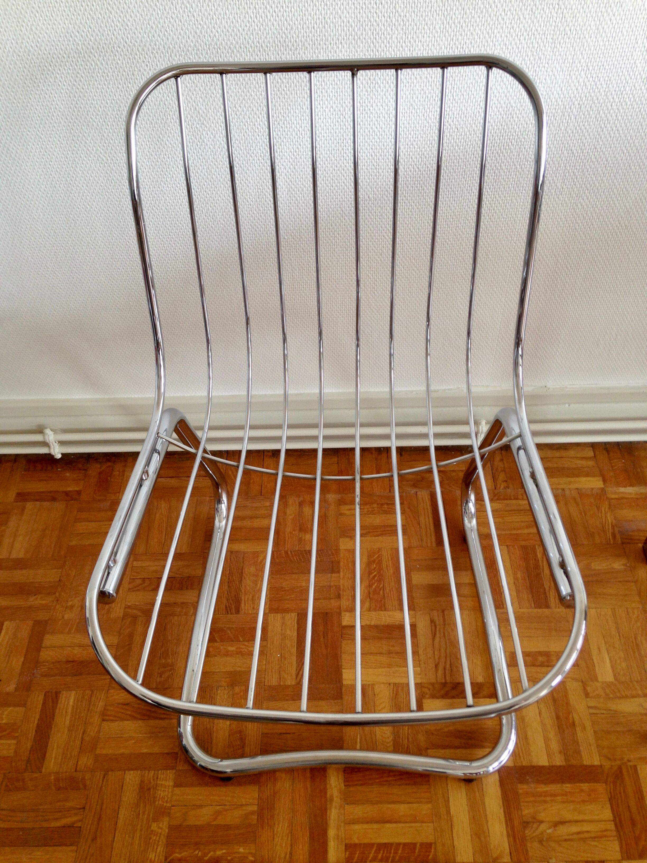 4 chairs by Gastone Rinaldi for Rima 1970